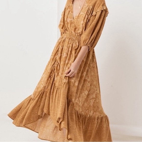 Spell & the Gypsy Collective Organic Cotton Lioness Maxi Dress Boho - Picture 2 of 11